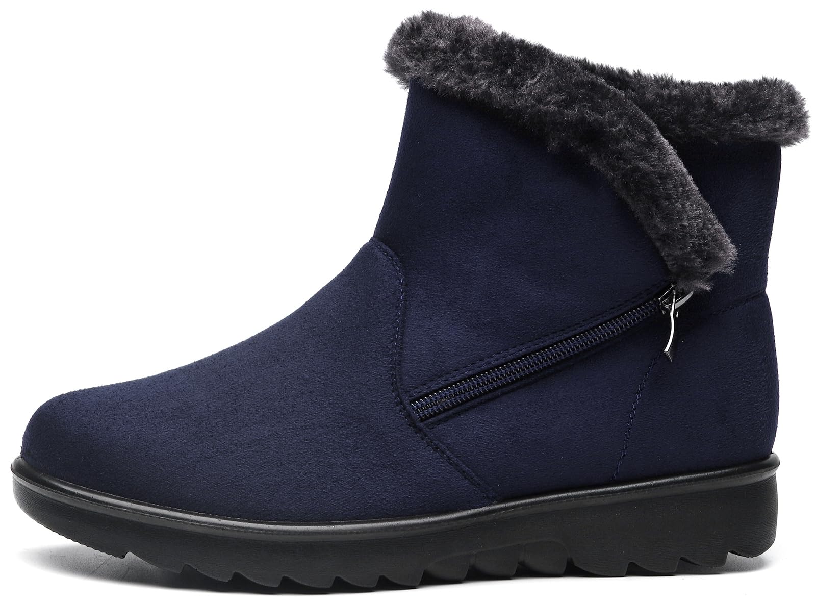 Vunavueya Stivali Donna Invernali Scarpe Stivaletti da Neve con Imbottitura Calda Stivali alla Caviglia Caldi Boots Scarpe 35-41.5