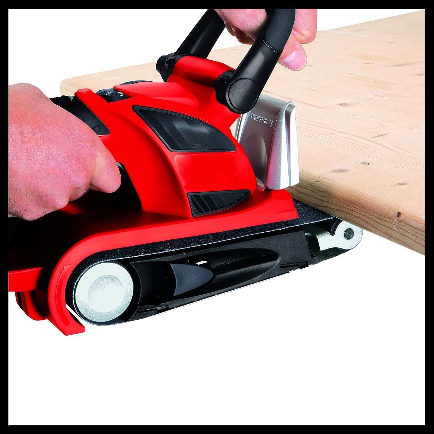 Einhell TE-BS 8540 E Levigatrice a nastro 230 V 850 W 300-400 m/min 75x140 mm