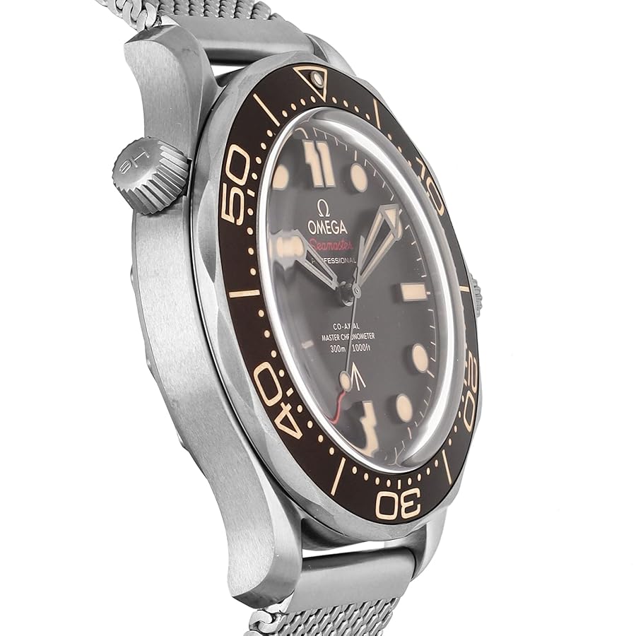 オメガ SEAMASTER 自動巻き 腕時計 シルバー文字盤ブラウン OMEGA SEAMASTER（オメガ シーマスター）ブラウン文字盤- JeJe