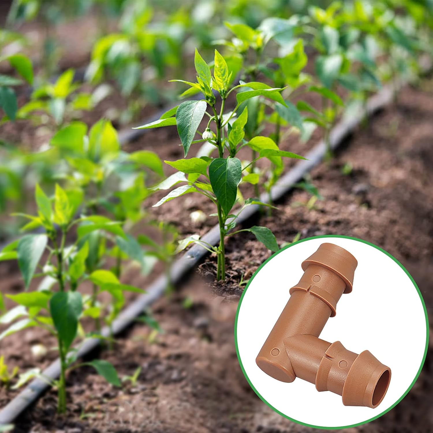 Prоmо 40% оƒƒ iMopo 21-Pack Drip Irrigation Universal Barbed Elbow Fitting, Barbed Connectors for 1/2 Drip Tubing Prоmо 40% оƒƒ iMopo 21-Pack Drip Irrigation Universal Barbed Elbow Fitting, Barbed Connectors for 1/2 Drip Tubing