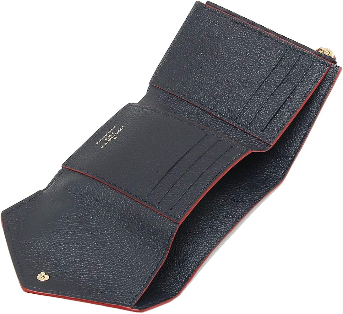 Amazon | [ルイヴィトン] 三つ折り財布 レディース M64577 ネイビー