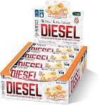 PERFECT SPORTS DIESEL Barre néo-zélandaise de protéines 17g Protéines, Sucre faible, Sans arachide 12 x 50g Barres
