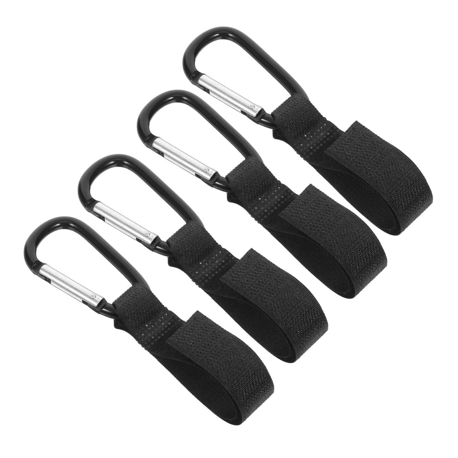 4 pcs Heavy-Duty Stroller Hooks Multi-Purpose Buckle Hangers for Pushchair Shopping Bags Key Holders and Use Clips for Parents and Outdoor Activities 4 pcs Heavy-Duty Stroller Hooks Multi-Purpose Buckle Hangers for Pushchair Shopping Bags Key Holders and Use Clips for Parents and Outdoor Activities