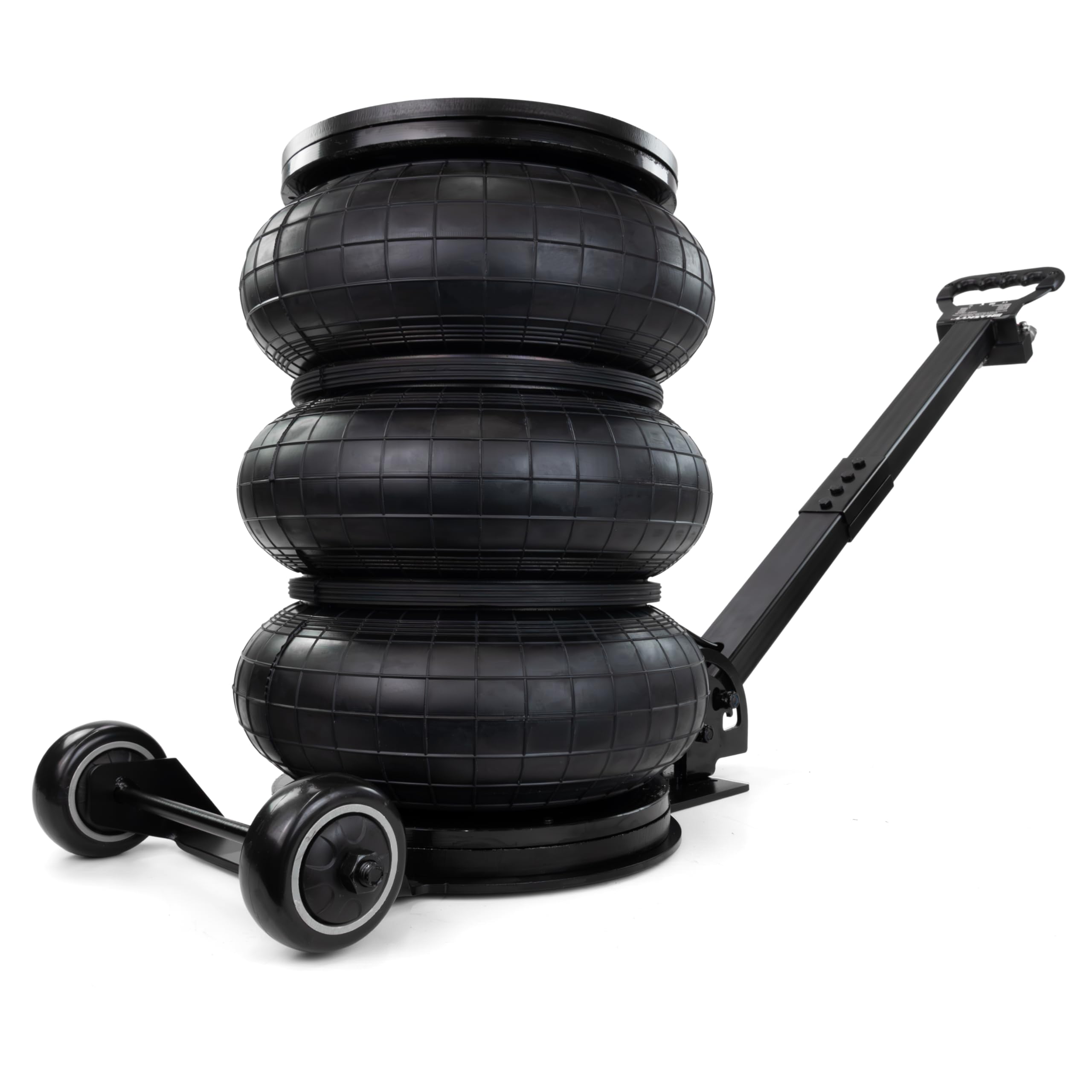 HASKYY Gato hidráulico neumático 5T 150-400 mm altura de elevación triple bolsa de aire elevador de aire de 5 toneladas neumático triple Air Jack gato hidráulico gato hidráulico hidráulico gato