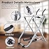 Air Walk Elliptical Glider Machine, Portable Full Body Exercise Machine, Cross Trainer Folding Exercise Bike Cardio Workout for Home Gym & Office Fitness