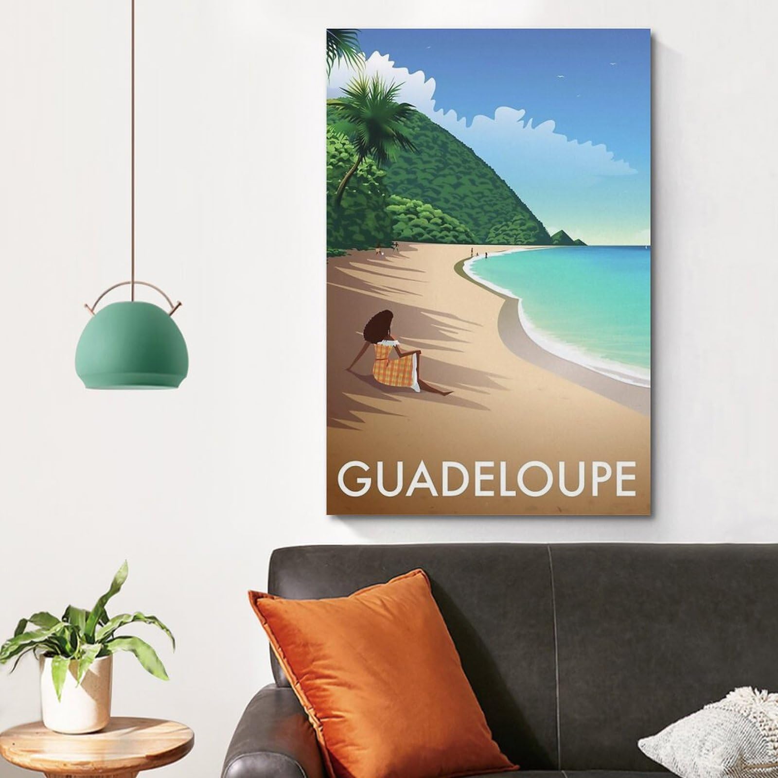 Poster Vintage Guadeloupe - Décoration Murale 50x75 Cm Pour Salon Et Bureau - 7