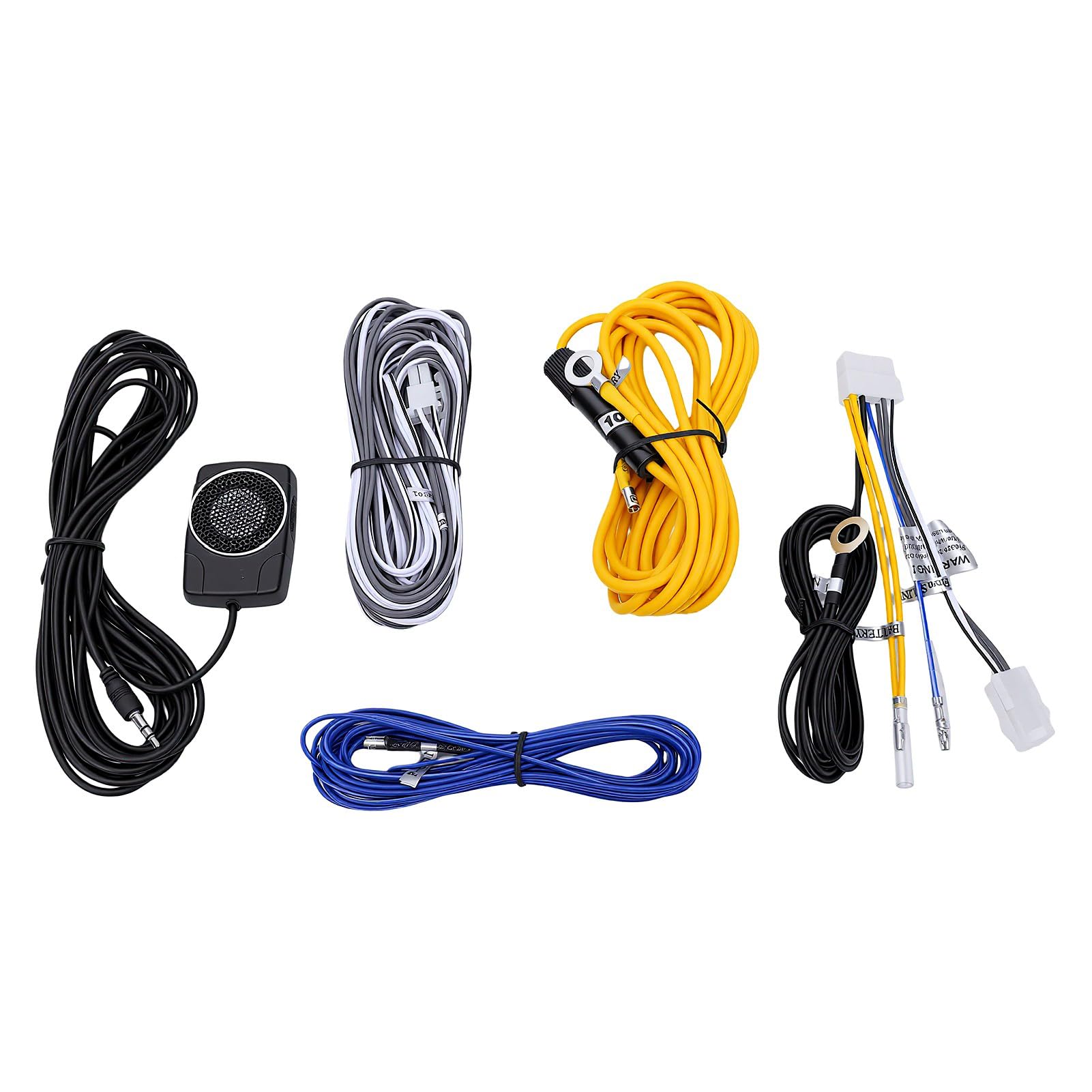 Subwoofer Control Cable, Enhanced Audio Transmission | Zaprojektowany dla MBQ 80RL, 10E, 80E, łatwy proces instalacji, mocna konstrukcja ABS