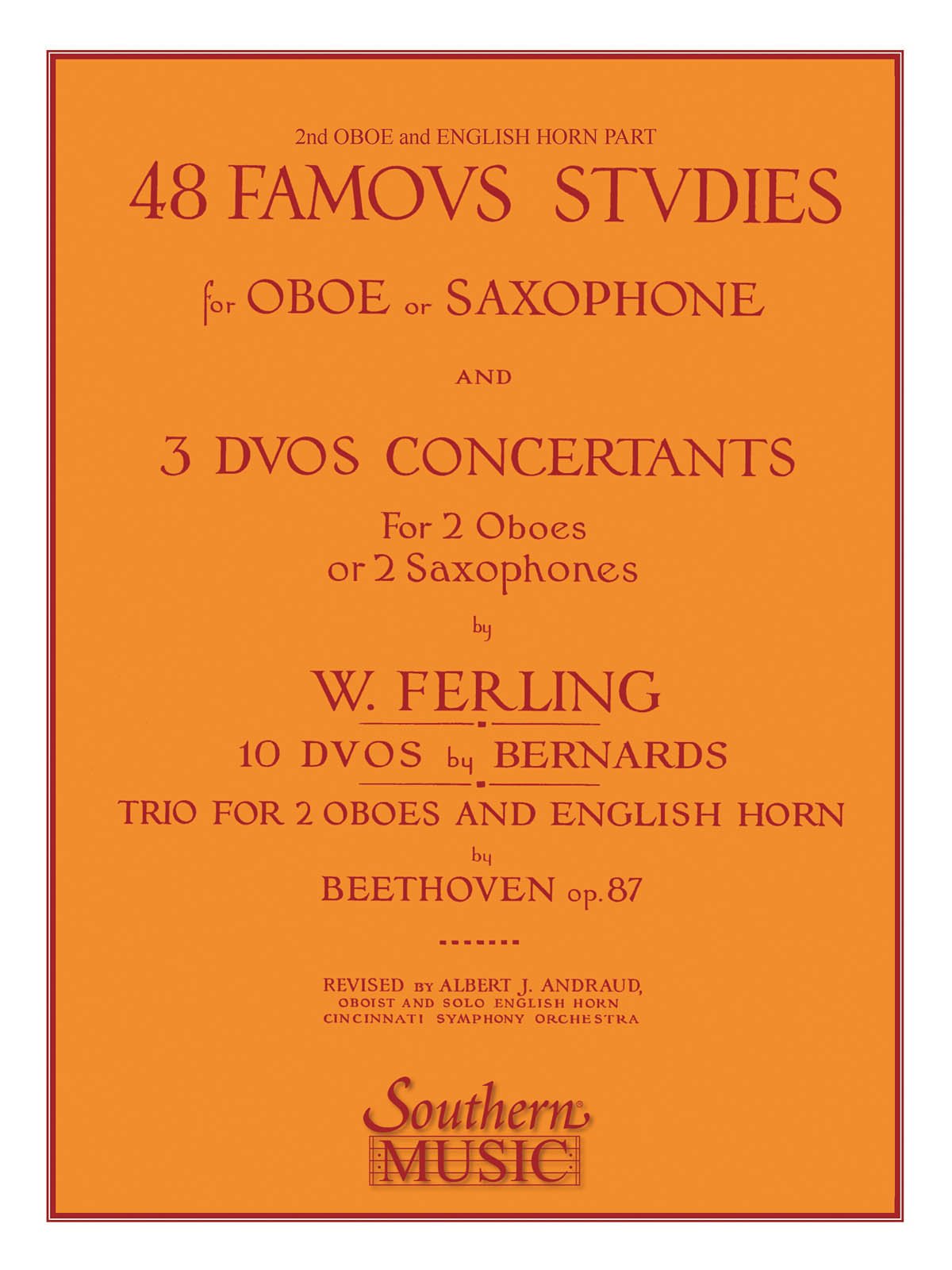 48 Famous Studies (2nd and 3rd Part): Oboe