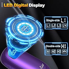 Hand Warmers Rechargeable-Electric Hand Warmers, Max 16 Hrs Warmth Up to 127, LED Display & Flashlight, Dual-Side Heating Portable Heater, Hunting Camping Essentials, Gifts for Men Women Raynauds