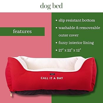 kate spade犬用ペットベッド Amazon.com : kate spade new york Fancy Dog Bed - 27