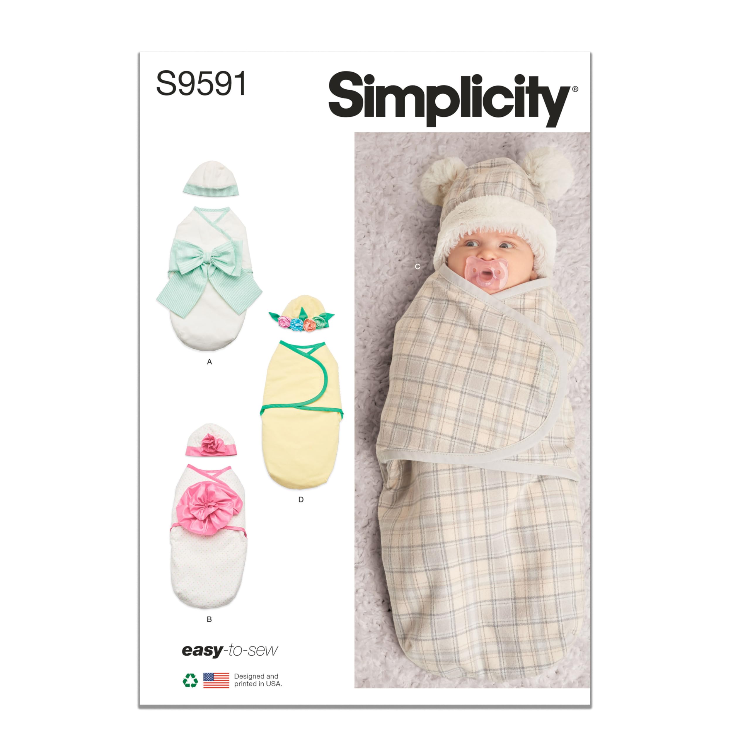 Vêtements de sport pour bébé A Simplicity SS9591A patron de couture