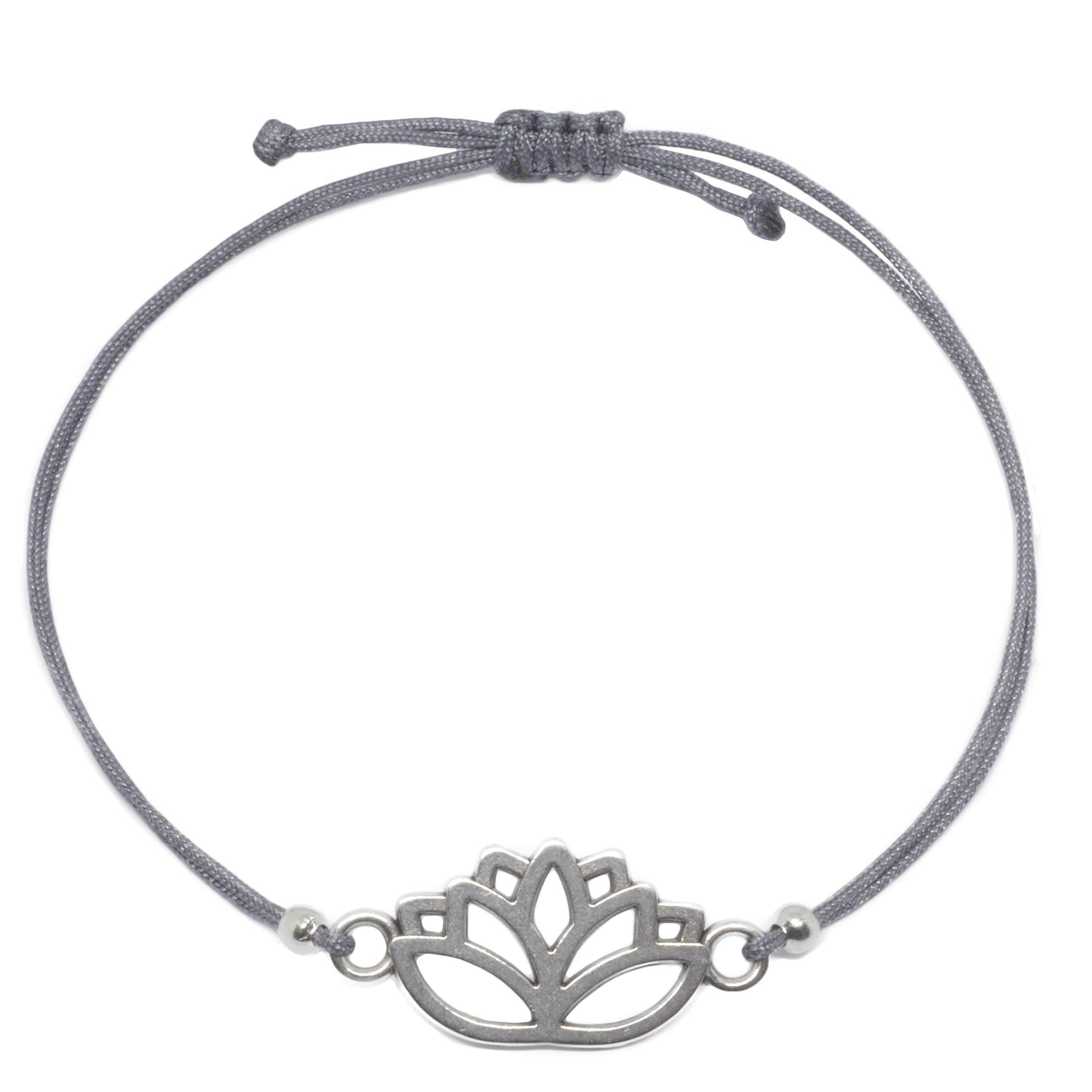 Ciondolo Fiore di loto Spirituale in Argento Sterling 925