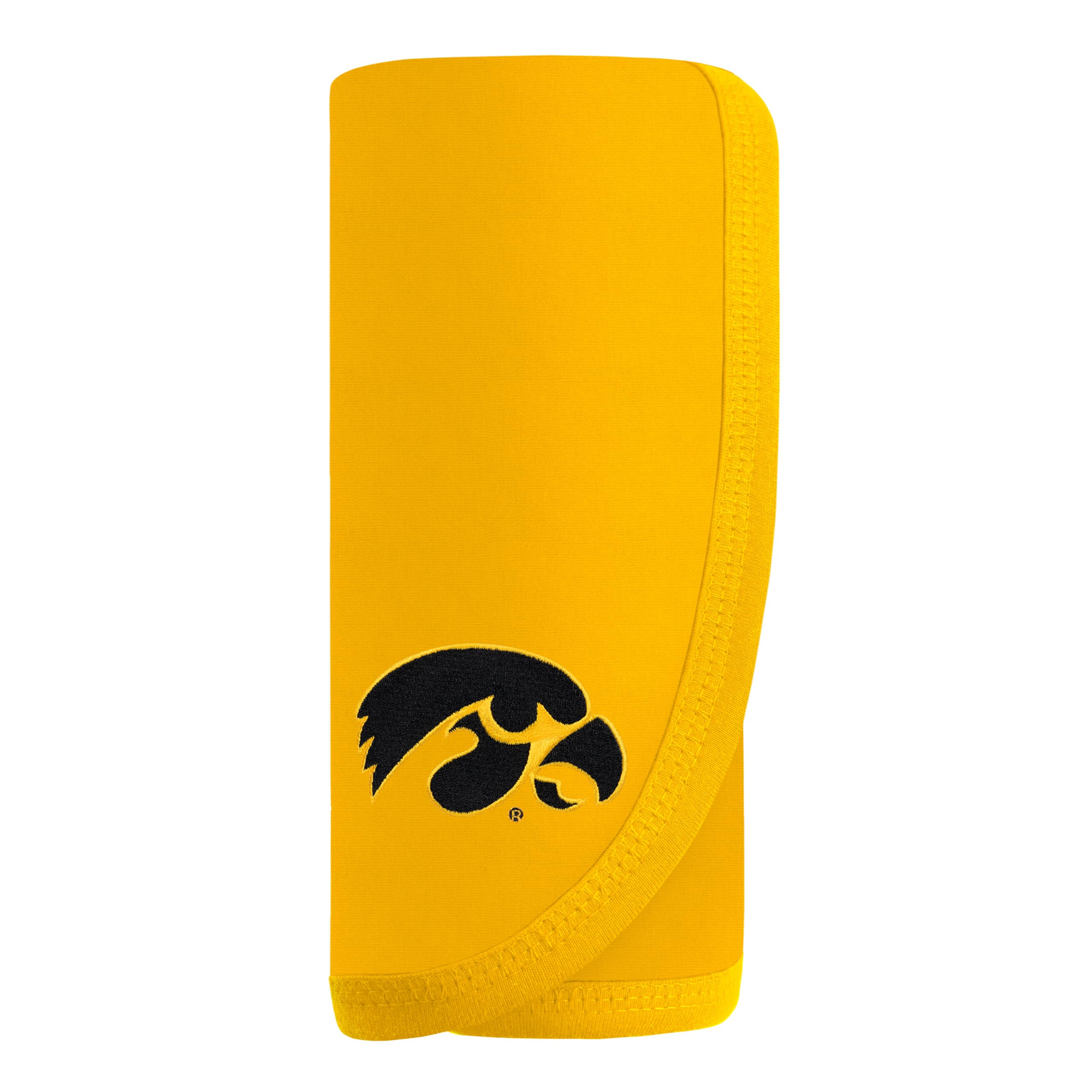 Creative Knitwear College Baby NCAA Infant Striped/Solid Blanket, Unisex, One Size 37.5 X 33.5