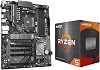 Micro Center Procesador AMD 5500 con Placa GIGABYTE B550 Eagle WIFI6 | Combo CPU y Placa, AM4, DDR4, 2X M.2, WIFI6, LAN 1GbE, EZ-Latch, Compatible con Windows 10/11 64 bits 1