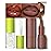 Beauty Glazed 2Pcs Lip Oil and Lip Liner Set, Gradient Brown Lip Liner and Lipstick Lip Combo Set, Smooth Glossy Finish Lip Glow Oil for Black Women (2, Coffee Bean Set)