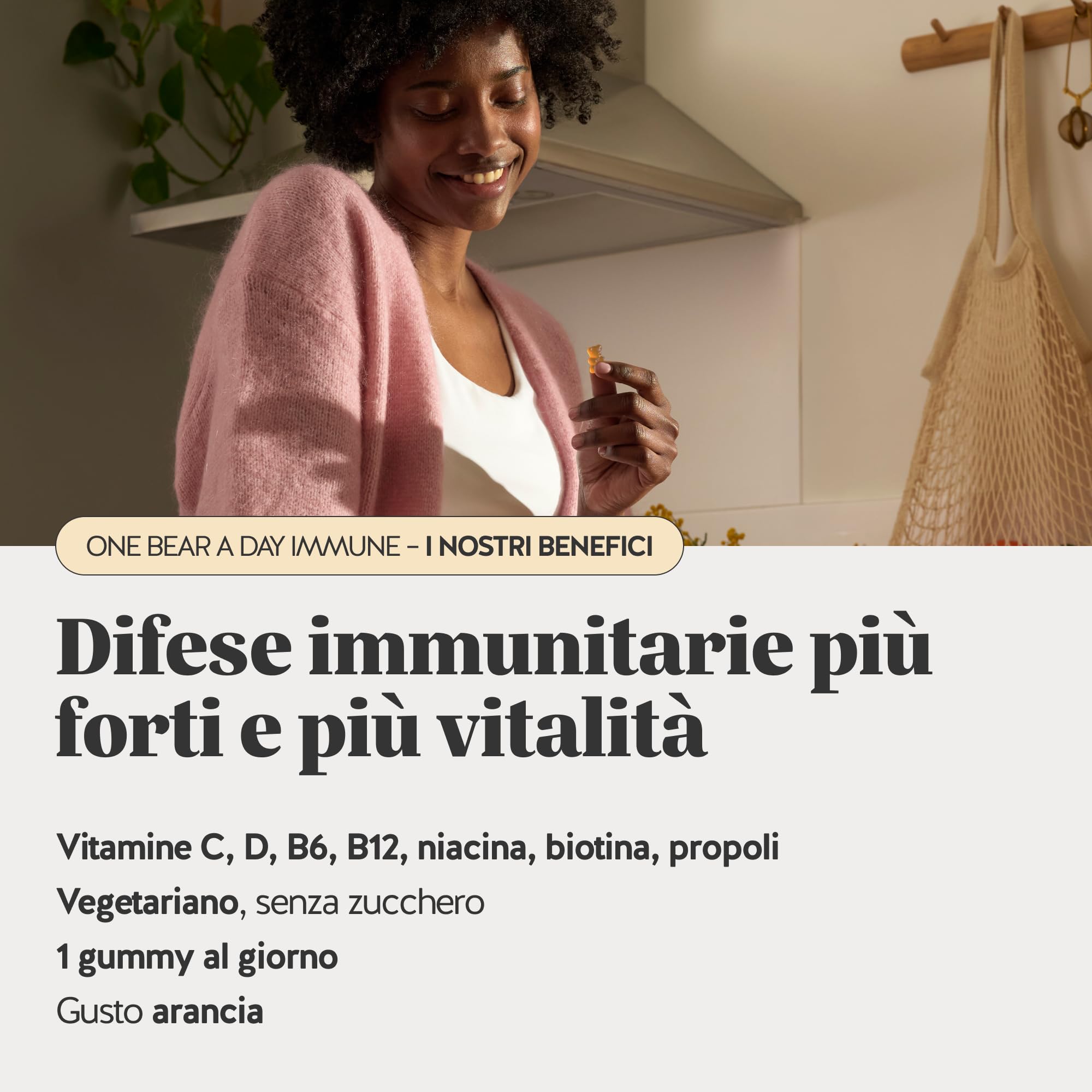 Bears with Benefits - Pack Trio Benessere Capelli & Immunità - 3x30 pezzi | Pack Trio Biotina, Complesso Multivitaminico & Vitamine D3 K2 - Senza Zuccheri