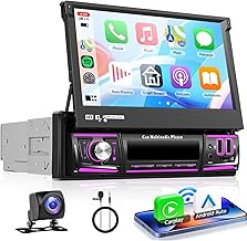 Sponsored You’re seeing this ad based on the product’s relevance to your search query.Learn more about this advertisement VECHTEL 2+64G Android 15 Car Radio 1 DIN with Wireless Carplay Android Car, 7 Inch IPS HD Manual Flip Touchscreen Car Radio, Support DAB+ Bluetooth FM RDS GPS Wi-Fi USB/Type C Reversing Camera