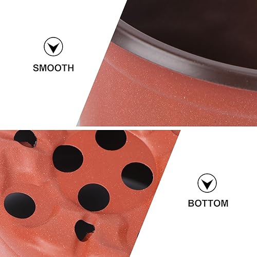 Miniatura 5 de GANAZONO 10 macetas para plantas de interior de 6 pulgadas, macetas para exteriores, macetas de guardería, macetas de flores, macetas de interior,