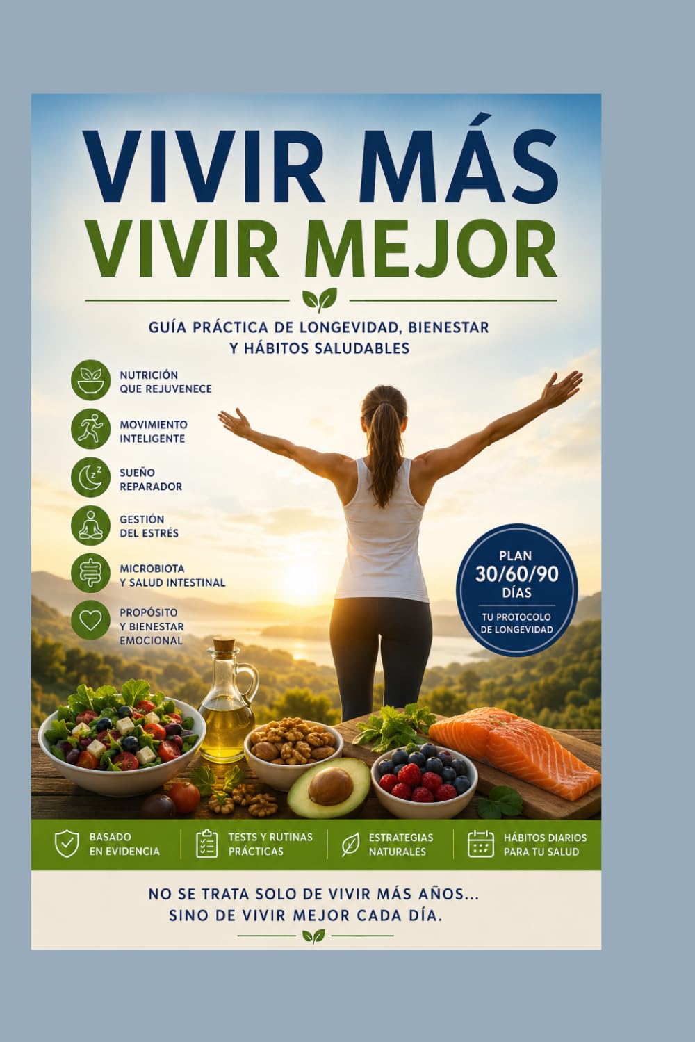 Vivir mas, Vivir mejor: La guía esencial para una Longevidad saludable (Ayúdate a Ayudarte)