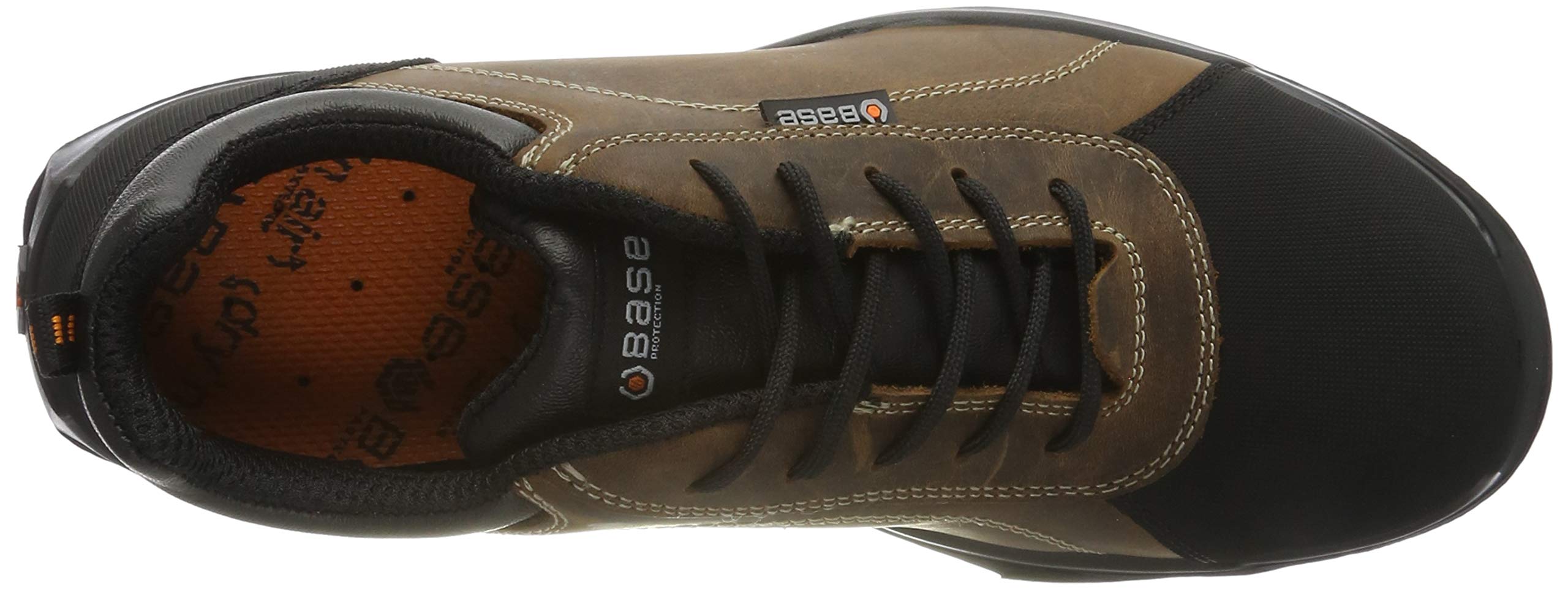 BASE Protection Rafting S3 SRC Zapato de Seguridad, Talla: 47, Color: Marrón/Negro, B0609BRK47