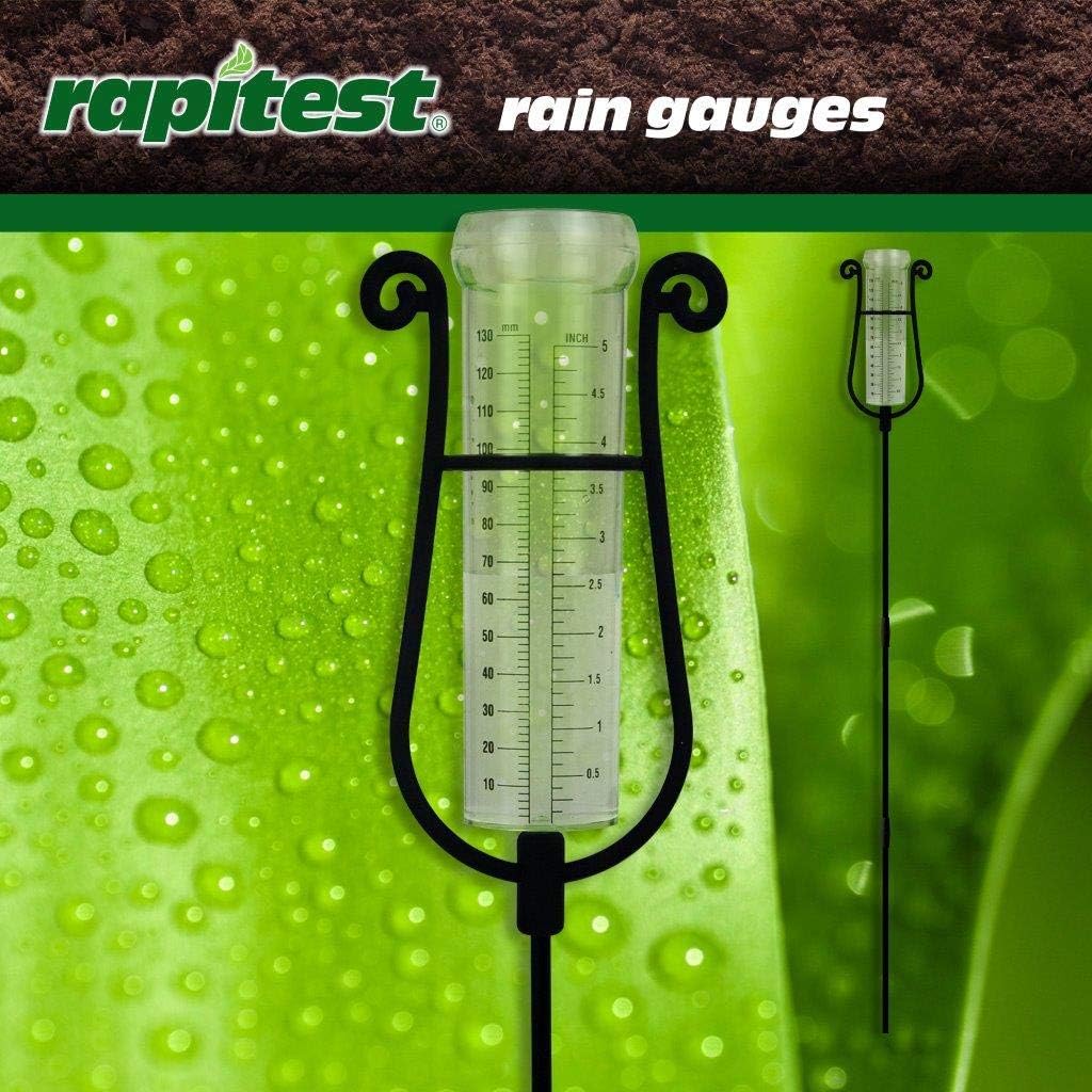 Luster Leaf 1640 Rainfall Gauge,Black