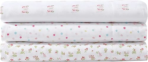 Miniatura 11 de Laura Ashley Kids - Juego de sábanas Queen, juego de ropa de cama para niños suave y resistente a las arrugas, ideal para habitación de niñas, juego