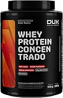 DUX HUMAN HEALTH Whey Protein Concentrado 900g Sem Sabor – Versátil para Receitas e Shakes