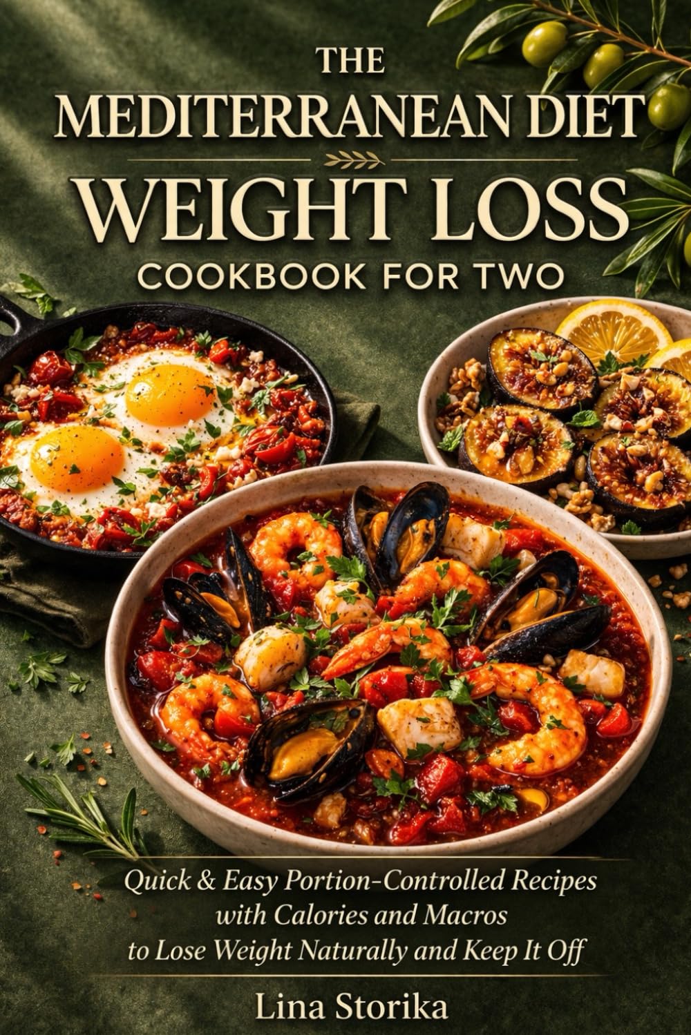 The Mediterranean Diet Weight Loss Cookbook for Two: Quick & Easy Portion-Controlled Recipes with Calories and Macros to Lose Weight Naturally and Keep It Off