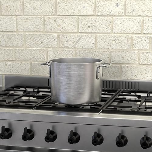 Miniatura 7 de Olla de aluminio de peso estándar de 32 cuartos de galón con tapa