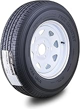 Free Country Trailer Tire Wheel Assembly ST205/75R14 8-Ply D 105N 5 Lug on 4.5" PCD White Spoke Wheel