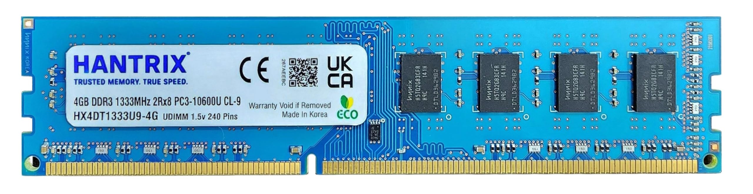 4GB DDR3 1333 Desktop RAM | High-Speed PC3 UDIMM Memory | 1.5V | Compatible with Intel & AMD Desktop PCs | 240-Pin 2Rx8 | 3-Year Warranty-image-41