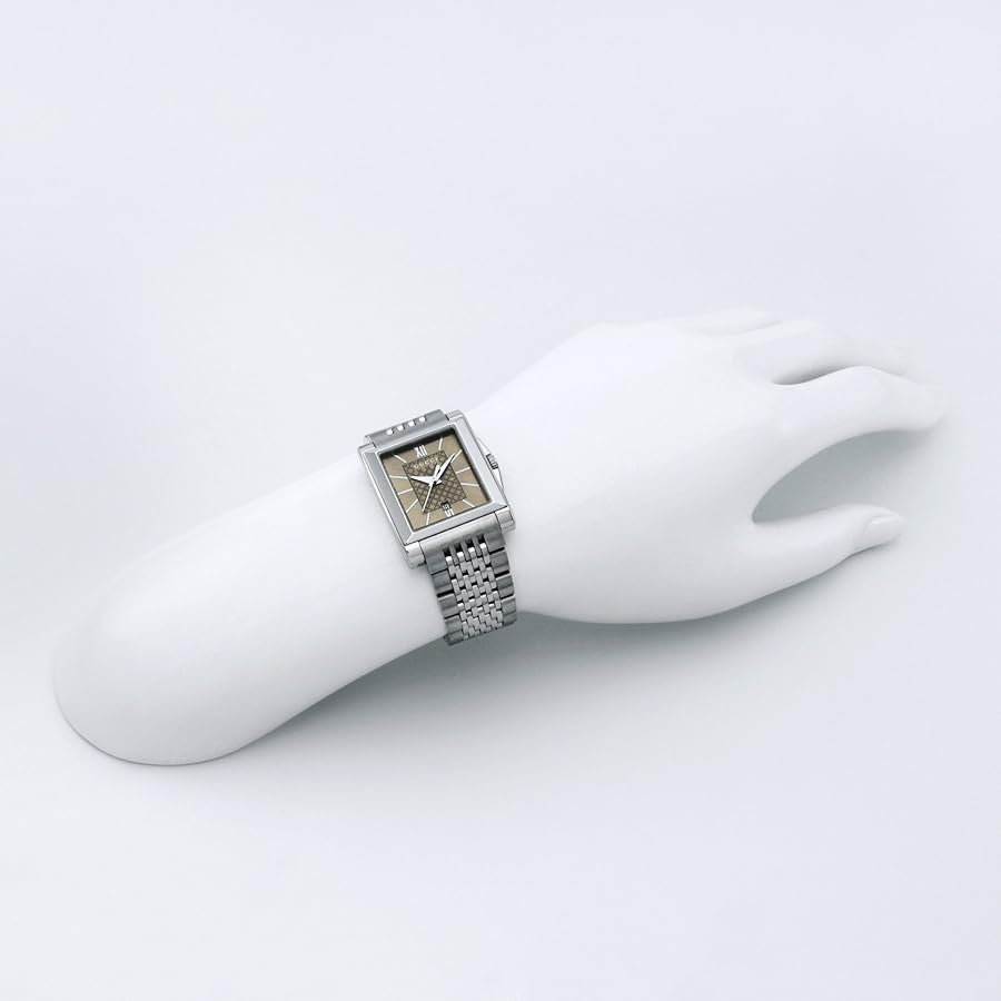 Amazon.co.jp: [グッチ] 腕時計 Watch レクタングル ブラウン文字盤  