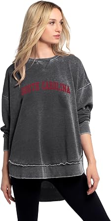 chicka-d NCAA womens Burnout Campus Pullover