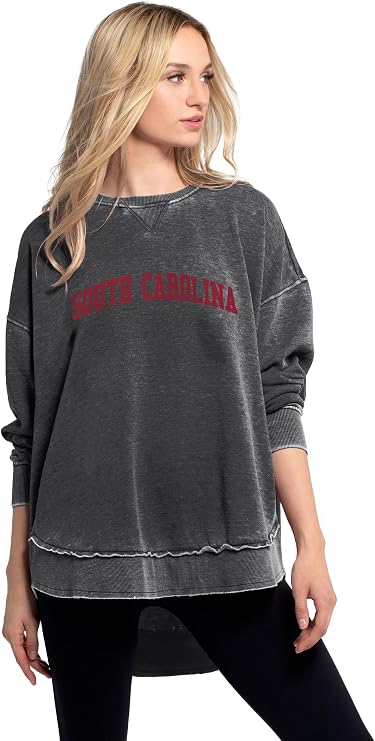chicka-d NCAA womens Burnout Campus Pullover