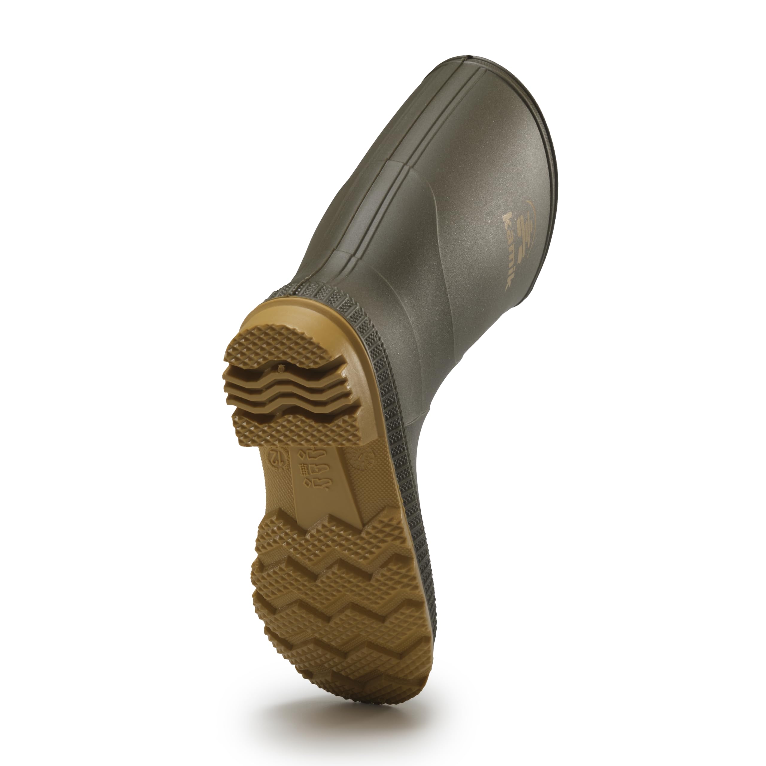 Kamik Unisex dziecięce kalosze Stomp, zielony - Zielony oliwkowy olej - 36 EU
