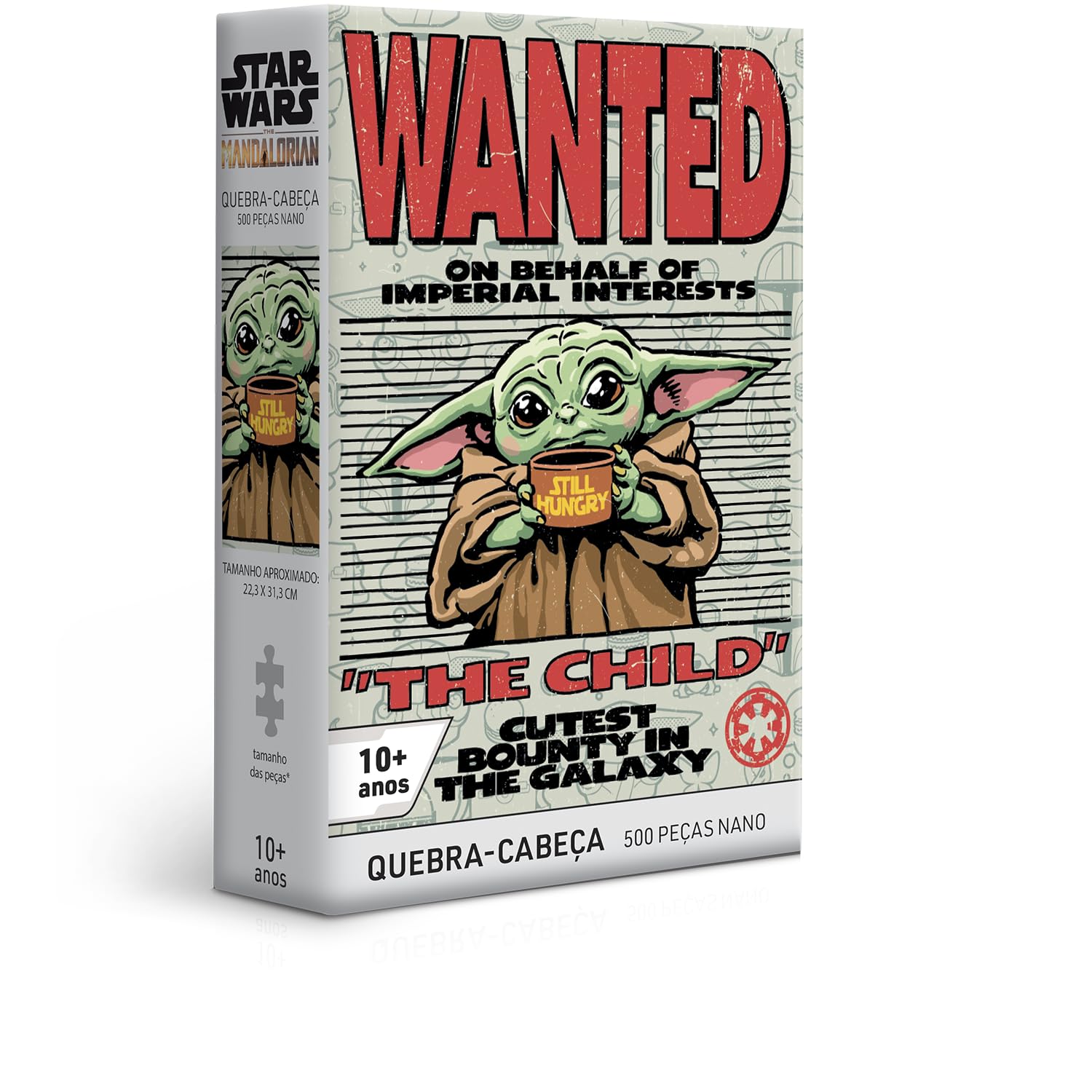 Toyster - Quebra-Cabeça: Grogu Star Wars - Fun - Nano 500 Peças