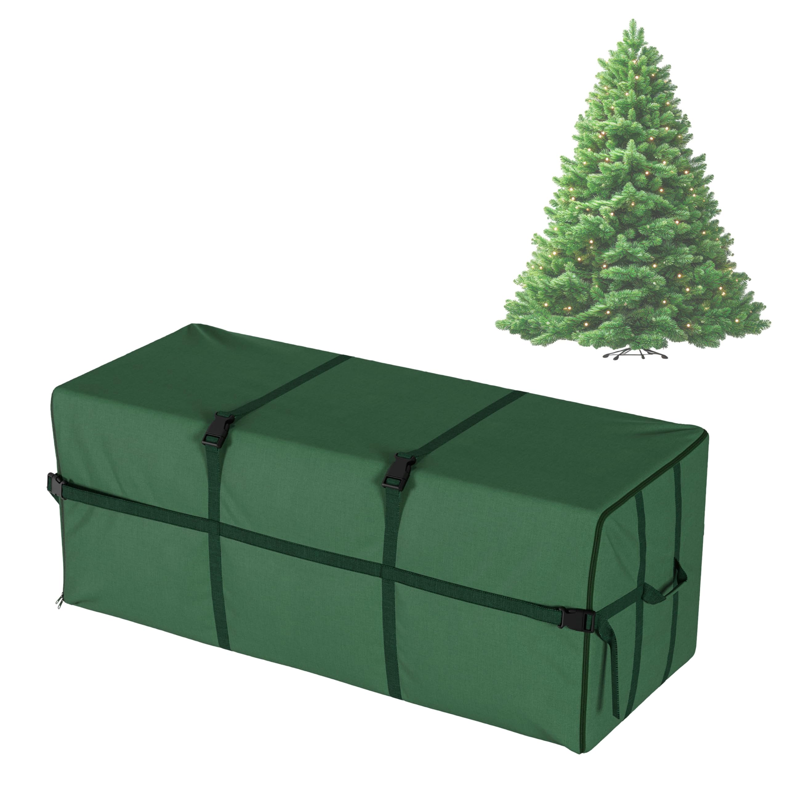 Elf Stor Sac de Rangement pour Sapin de Noël, Textile, Vert, 150 x 61 x 61 cm (L x H x l)