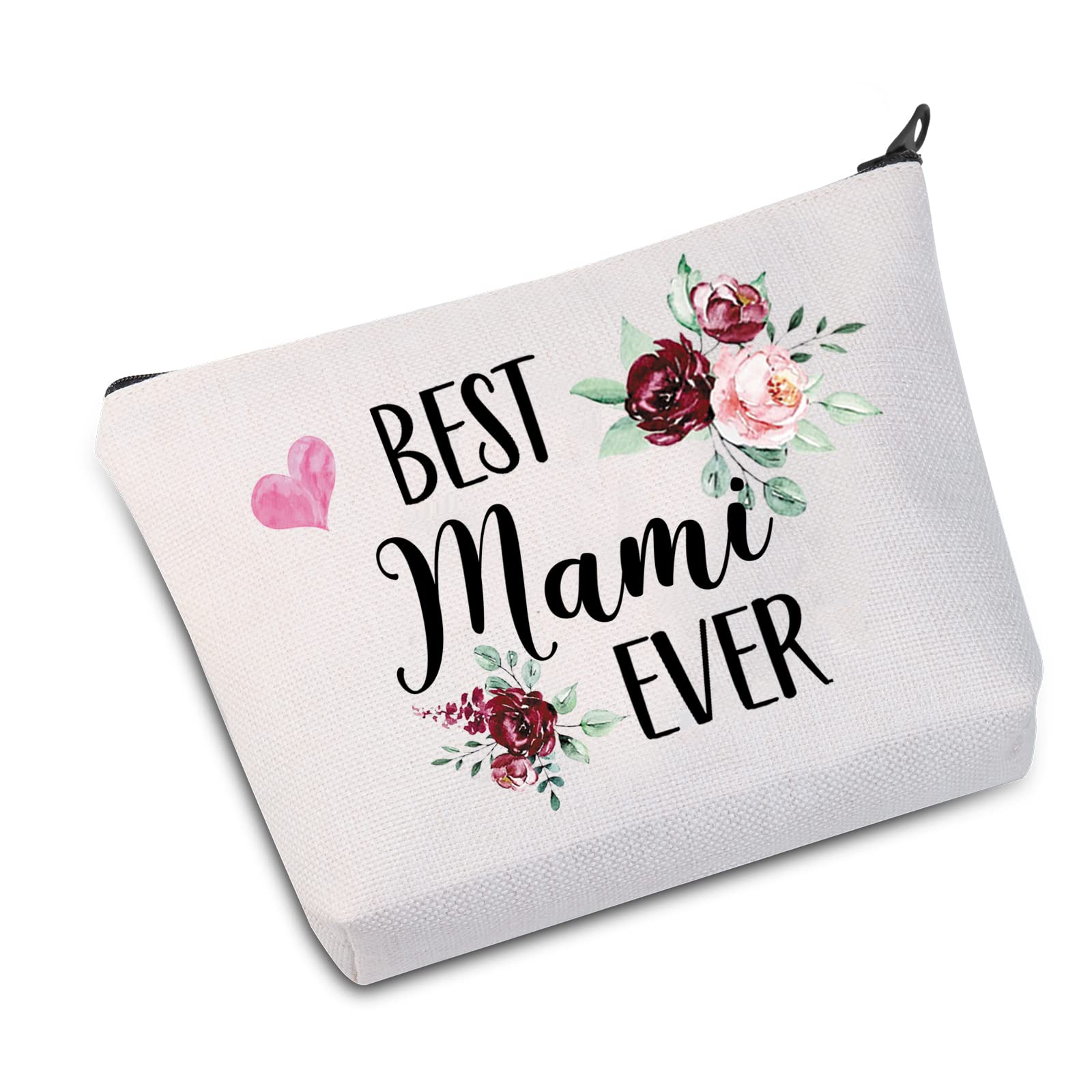 Mami Gifts Best Mami Ever Makeup Bag Mother's Day Gift for Mom Grandmother, Best Mami Ever -Bag Eu