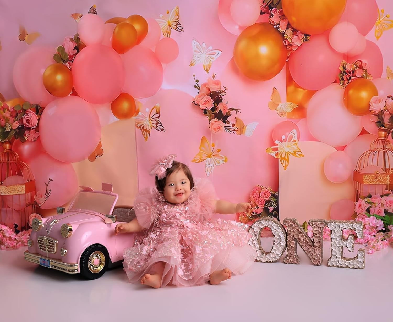 KLFFLGID Baby Girl Pageant Dress Up Flower Gir DressButterly Sequins for Toddler Girs Special Occasion Dresses - Image 8