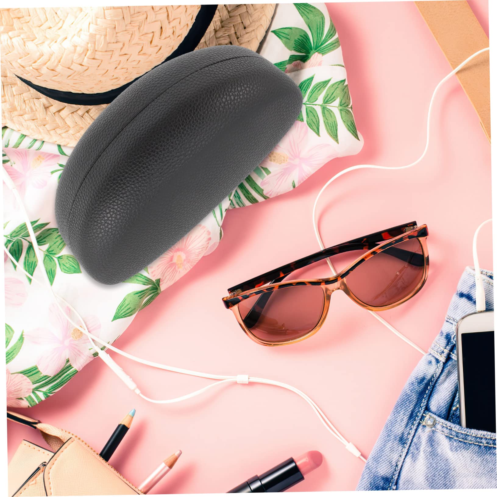 Custodia Per Occhiali Da Sole Piadine Esterno Amiga Pilates Visiera Organizer Da Viaggio Per Occhiali Da Sole Custodie Per Occhiali Da Vista Donne Adulte Fodera in Pvc