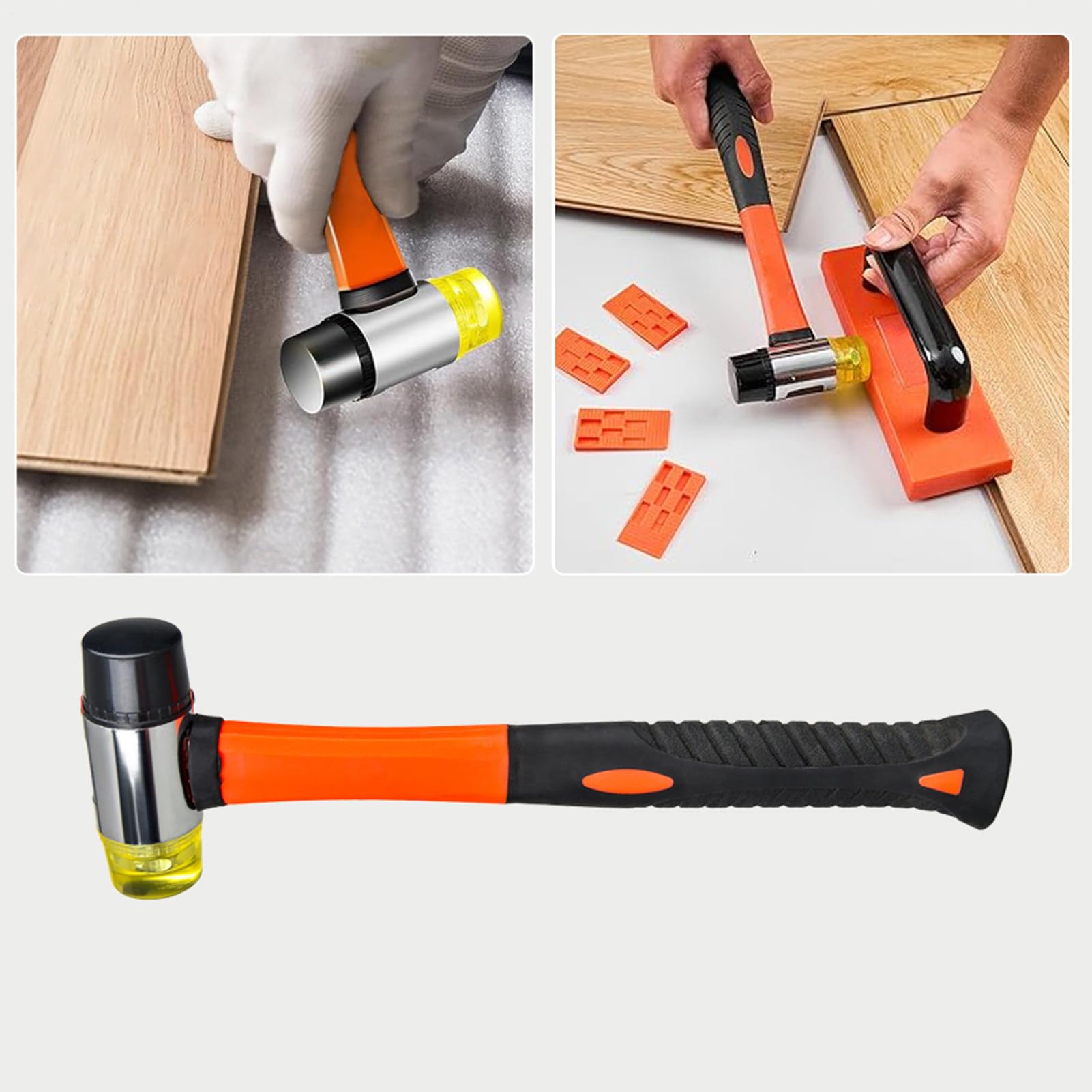 Kit Per La Del Pavimento Set Di Battitura E Mazza | Attrezzi Per Pavimenti Laminati Per Sottopavimento Parquet Casa Laboratorio Battiscopa Tavole Progetto Preparazione