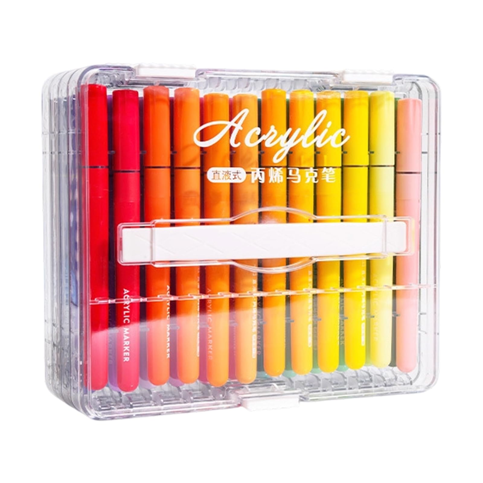 Acrylmarker für Künstler, Studenten, Bastelprojekte, 48 colors