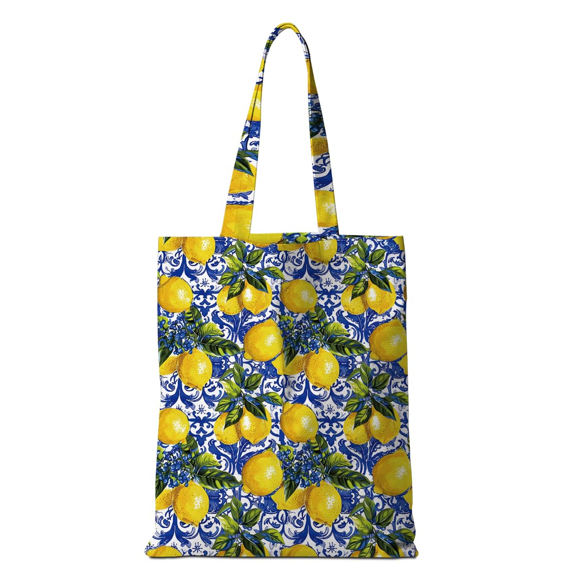 AOZHUOAOZHUO Lemon Tote Bag Italy Travel Gifts Lemon Lovers Gifts Weekender Bag Raccoon Gifts Lemon Gifts for Shopping Vacation