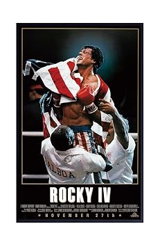 Rocky IV 4 Movie Poster - Matte poster Frameless Gift 11 x 17 inch28cm x 43cm
