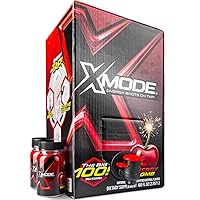 Vista 7 de XMODE Dispensador de Energy Shots on Tap – 100 porciones (1 oz) con 2 botellas recargables, sabor Peach Lightning, extra fuerte con 150 mg