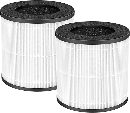 Miniatura 2 de Filtro de repuesto AP050, compatible con purificador de aire Tailulu AP050AP100, filtro de filtración de 3 etapas, H13 Hepa, filtro HEPA verdadero 3