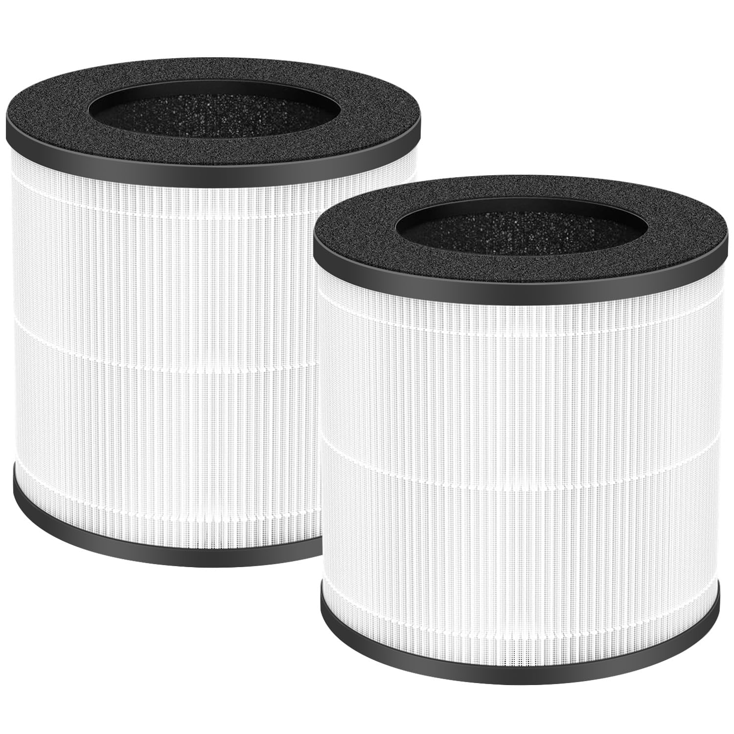エアフィルター ホコリ煙花粉用 AP050 交換用フィルター2個パック Tailulu AP050空気清浄機対応