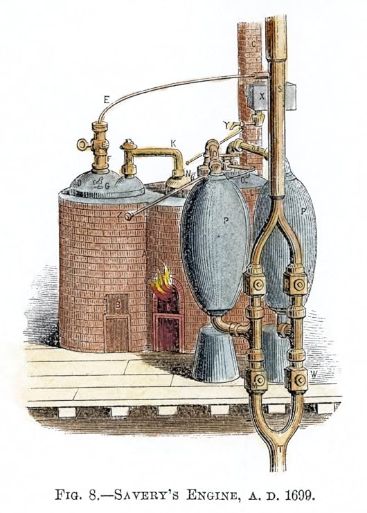Steam Engine 1698 Nthe First Commercially Successful Steam Engine