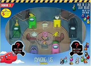 Bizak Among Us S2 Set of 8 Figures Half Body (64112270)