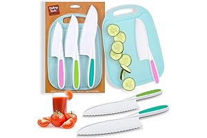 Toddler-Friendly Kitchen Knife Set for Real Cooking